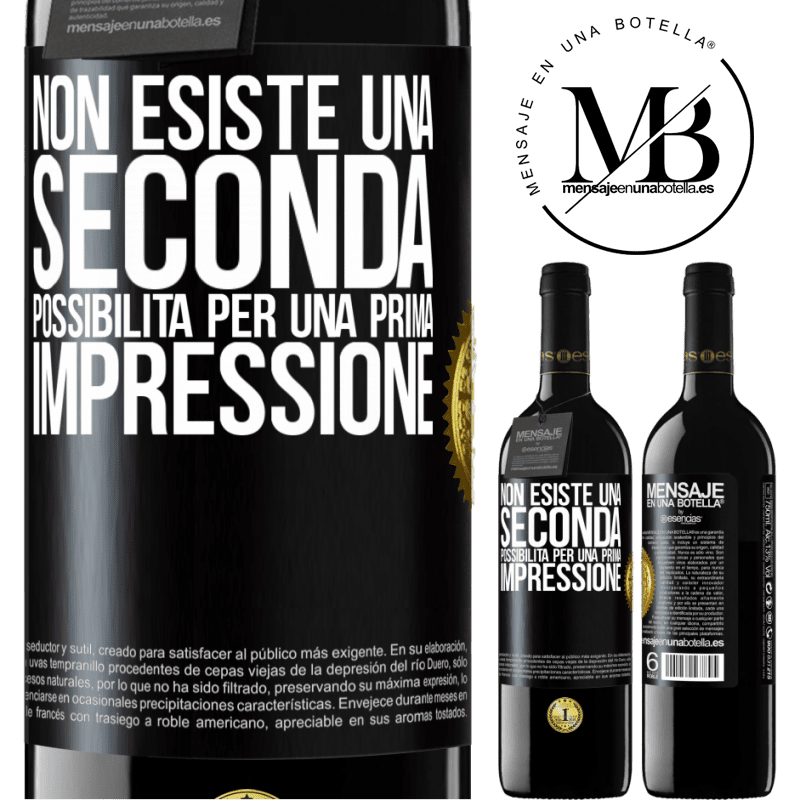 39,95 € Spedizione Gratuita | Vino rosso Edizione RED MBE Riserva Non esiste una seconda possibilità per una prima impressione Etichetta Nera. Etichetta personalizzabile Riserva 12 Mesi Raccogliere 2016 Tempranillo