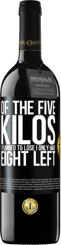 «Из пяти килограммов, которые я планировал сбросить, у меня осталось только восемь» Издание RED MBE Бронировать