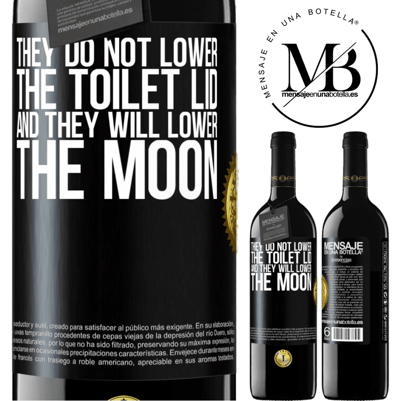 39,95 € Free Shipping | Red Wine RED Edition MBE Reserve They do not lower the toilet lid and they will lower the moon Black Label. Customizable label Reserve 12 Months Harvest 2015 Tempranillo