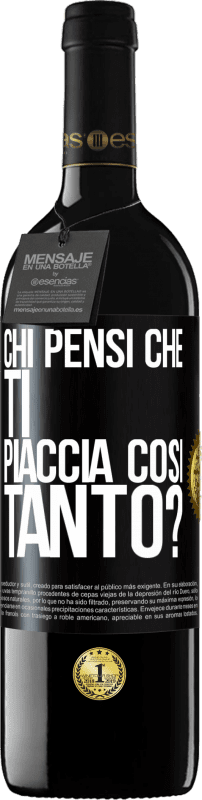 Spedizione Gratuita | Vino rosso Edizione RED MBE Riserva chi pensi che ti piaccia così tanto? Etichetta Nera. Etichetta personalizzabile Riserva 12 Mesi Raccogliere 2014 Tempranillo