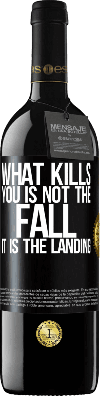 «What kills you is not the fall, it is the landing» RED Edition MBE Reserve