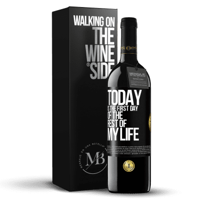 «Today is the first day of the rest of my life» RED Edition MBE Reserve