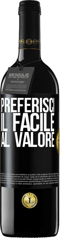 Spedizione Gratuita | Vino rosso Edizione RED MBE Riserva Preferisci il facile al valore Etichetta Nera. Etichetta personalizzabile Riserva 12 Mesi Raccogliere 2014 Tempranillo