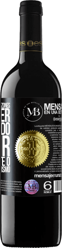«Se cambia por tres razones. Aprender demasiado, sufrir lo suficiente o cansarse de lo mismo» Edición RED MBE Reserva