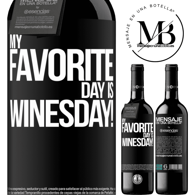 «My favorite day is winesday!» RED版 MBE 预订