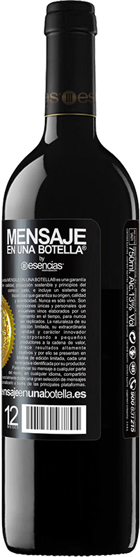 «Si me das a elegir, me quedo contigo» Edición RED MBE Reserva