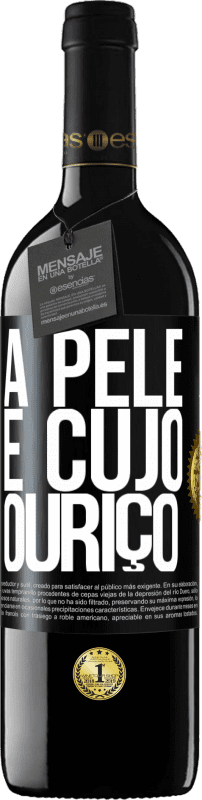 39,95 € | Vinho tinto Edição RED MBE Reserva A pele é cujo ouriço Etiqueta Preta. Etiqueta personalizável Reserva 12 Meses Colheita 2016 Tempranillo