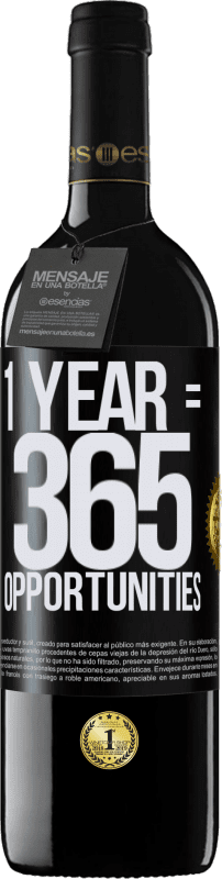 «1 year 365 opportunities» RED Ausgabe MBE Reserve