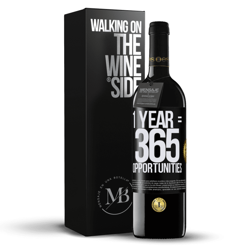 39,95 € Kostenloser Versand | Rotwein RED Ausgabe MBE Reserve 1 year 365 opportunities Schwarzes Etikett. Anpassbares Etikett Reserve 12 Monate Ernte 2015 Tempranillo