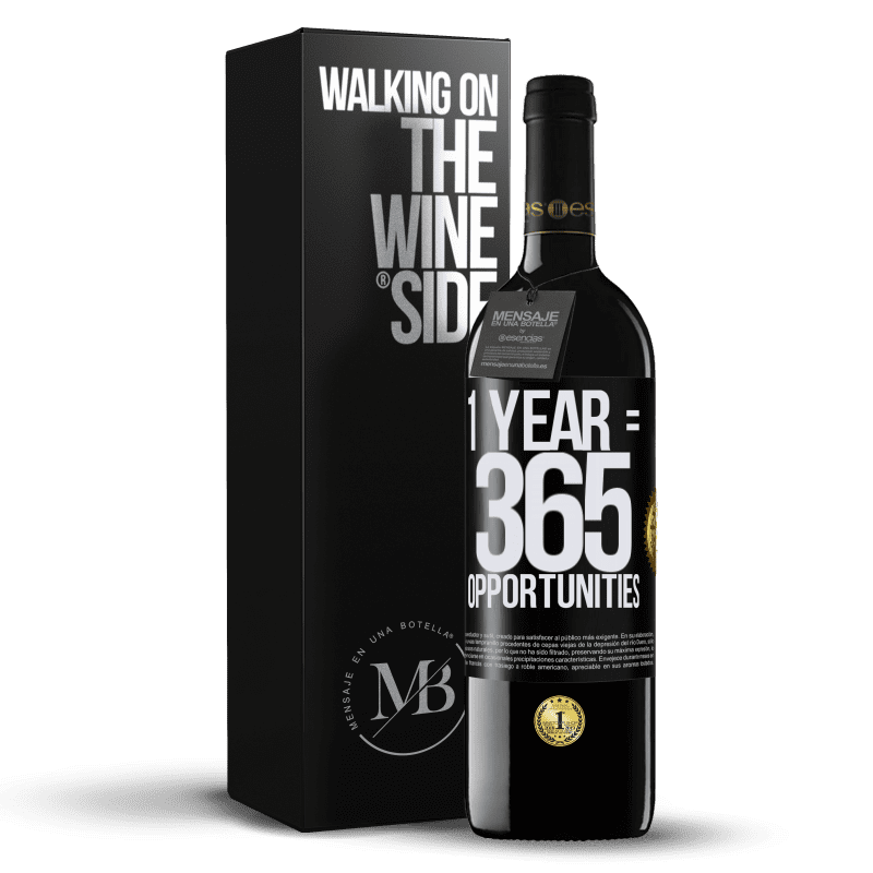 39,95 € Kostenloser Versand | Rotwein RED Ausgabe MBE Reserve 1 year 365 opportunities Schwarzes Etikett. Anpassbares Etikett Reserve 12 Monate Ernte 2016 Tempranillo