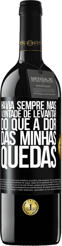 «Havia sempre mais vontade de levantar do que a dor das minhas quedas» Edição RED MBE Reserva