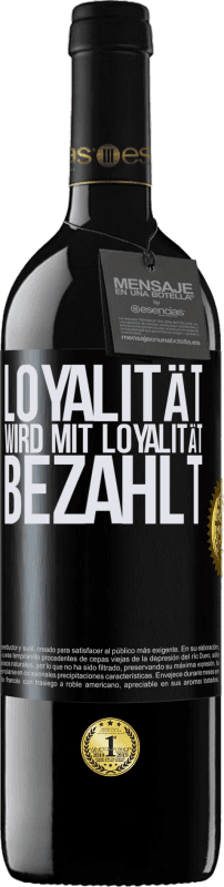 39,95 € | Rotwein RED Ausgabe MBE Reserve Loyalität wird mit Loyalität bezahlt Schwarzes Etikett. Anpassbares Etikett Reserve 12 Monate Ernte 2015 Tempranillo