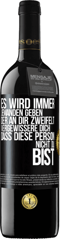 «Es wird immer jemanden geben, der an dir zweifelt. Vergewissere dich, dass diese Person nicht du bist» RED Ausgabe MBE Reserve