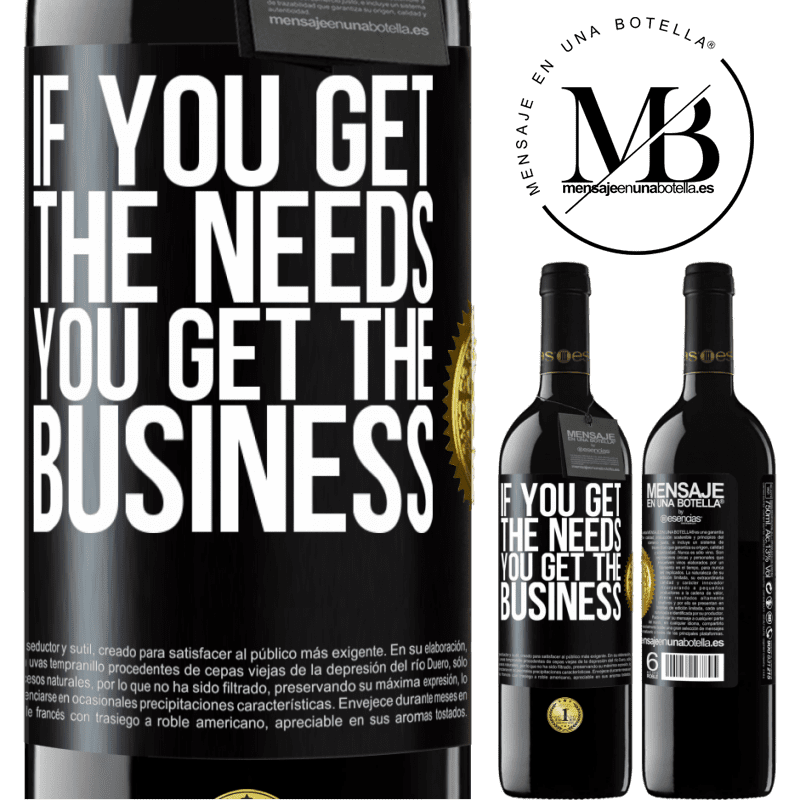24,95 € Free Shipping | Red Wine RED Edition Crianza 6 Months If you get the needs, you get the business Black Label. Customizable label Aging in oak barrels 6 Months Harvest 2019 Tempranillo
