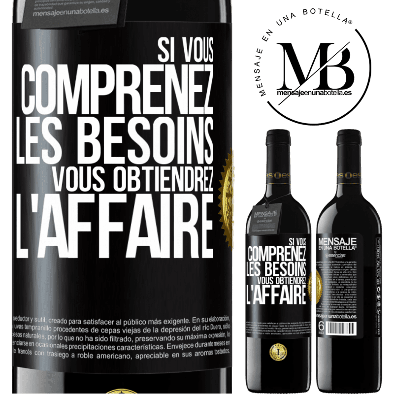 39,95 € Envoi gratuit | Vin rouge Édition RED MBE Réserve Si vous comprenez les besoins vous obtiendrez l'affaire Étiquette Noire. Étiquette personnalisable Réserve 12 Mois Récolte 2014 Tempranillo