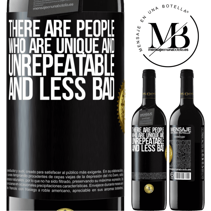 39,95 € Free Shipping | Red Wine RED Edition MBE Reserve There are people who are unique and unrepeatable. And less bad Black Label. Customizable label Reserve 12 Months Harvest 2014 Tempranillo