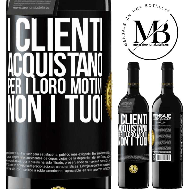 39,95 € Spedizione Gratuita | Vino rosso Edizione RED MBE Riserva I clienti acquistano per i loro motivi, non i tuoi Etichetta Nera. Etichetta personalizzabile Riserva 12 Mesi Raccogliere 2014 Tempranillo