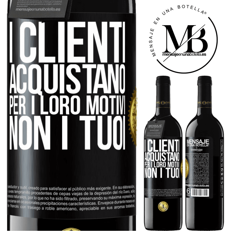 39,95 € Spedizione Gratuita | Vino rosso Edizione RED MBE Riserva I clienti acquistano per i loro motivi, non i tuoi Etichetta Nera. Etichetta personalizzabile Riserva 12 Mesi Raccogliere 2016 Tempranillo