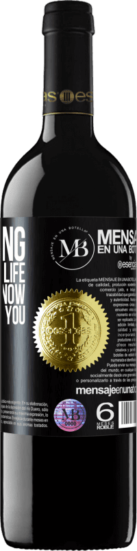 «I'm trying to order my life, and I don't know where to put you» RED Edition MBE Reserve