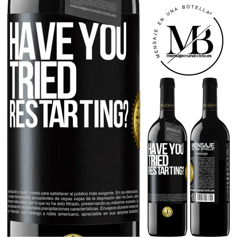 24,95 € Free Shipping | Red Wine RED Edition Crianza 6 Months have you tried restarting? Black Label. Customizable label Aging in oak barrels 6 Months Harvest 2019 Tempranillo