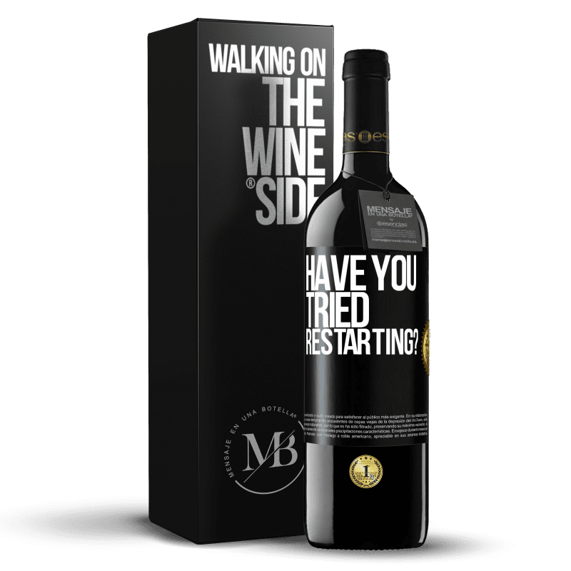 39,95 € Free Shipping | Red Wine RED Edition MBE Reserve have you tried restarting? Black Label. Customizable label Reserve 12 Months Harvest 2014 Tempranillo