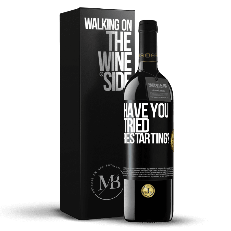 39,95 € Free Shipping | Red Wine RED Edition MBE Reserve have you tried restarting? Black Label. Customizable label Reserve 12 Months Harvest 2015 Tempranillo