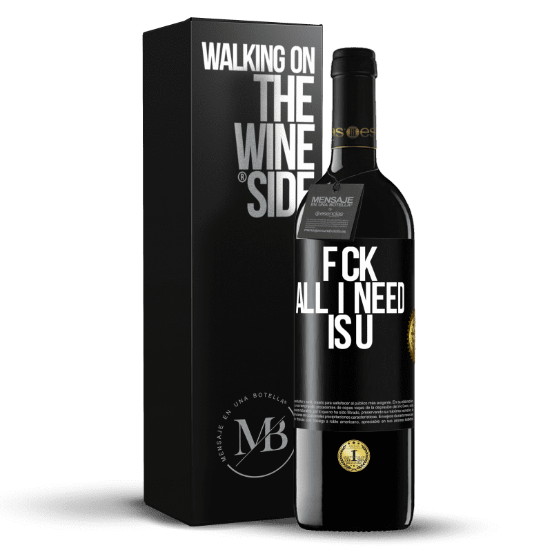 39,95 € Kostenloser Versand | Rotwein RED Ausgabe MBE Reserve F CK. All I need is U Schwarzes Etikett. Anpassbares Etikett Reserve 12 Monate Ernte 2015 Tempranillo