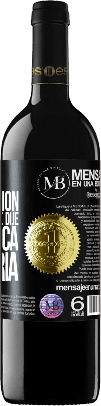 «Eres la excepción a todo eso que dije que nunca haría» Edición RED MBE Reserva