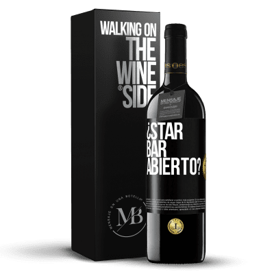 «¿STAR BAR abierto?» RED版 MBE 预订