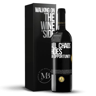 «All chaos hides an opportunity» RED Edition MBE Reserve