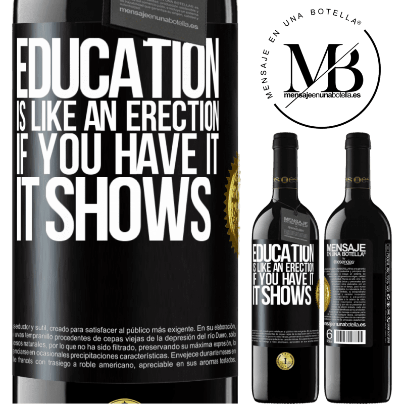 39,95 € Free Shipping | Red Wine RED Edition MBE Reserve Education is like an erection. If you have it, it shows Black Label. Customizable label Reserve 12 Months Harvest 2014 Tempranillo