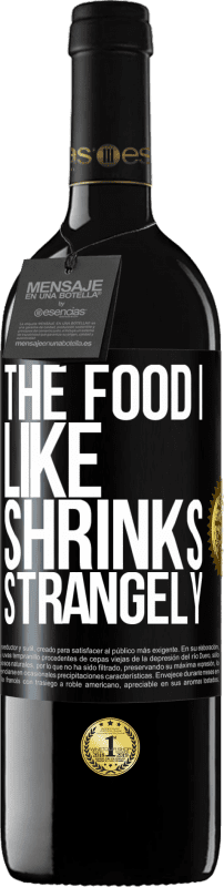 39,95 € 送料無料 | 赤ワイン REDエディション MBE 予約する 好きな食べ物が奇妙に縮小します ブラックラベル. カスタマイズ可能なラベル 予約する 12 月 収穫 2016 Tempranillo