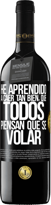 «Ich habe gelernt, so gut zu fallen, dass jeder denkt, ich könnte fliegen» RED Ausgabe MBE Reserve