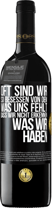 «Oft sind wir so besessen von dem, was uns fehlt, dass wir nicht erkennen, was wir haben» RED Ausgabe MBE Reserve