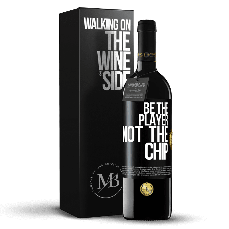 39,95 € Free Shipping | Red Wine RED Edition MBE Reserve Be the player, not the chip Black Label. Customizable label Reserve 12 Months Harvest 2014 Tempranillo