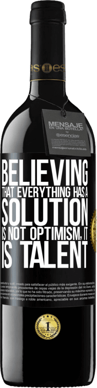 «Полагать, что у всего есть решение, не оптимизм. Это талант» Издание RED MBE Бронировать