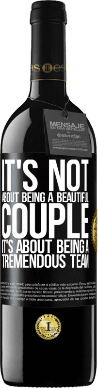 «It's not about being a beautiful couple. It's about being a tremendous team» RED Edition MBE Reserve