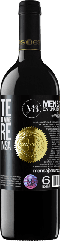 «La gente no es pobre por como vive. Es pobre por como piensa» Edición RED MBE Reserva