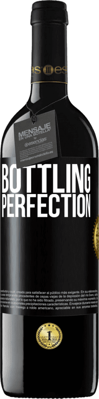 39,95 € Free Shipping | Red Wine RED Edition MBE Reserve Bottling perfection Black Label. Customizable label Reserve 12 Months Harvest 2015 Tempranillo