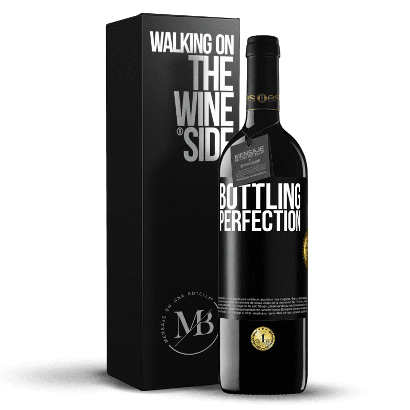 39,95 € Free Shipping | Red Wine RED Edition MBE Reserve Bottling perfection Black Label. Customizable label Reserve 12 Months Harvest 2015 Tempranillo