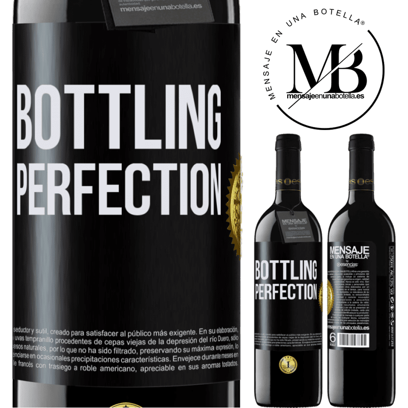 39,95 € Envío gratis | Vino Tinto Edición RED MBE Reserva Bottling perfection Etiqueta Negra. Etiqueta personalizable Reserva 12 Meses Cosecha 2015 Tempranillo