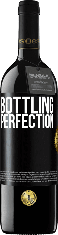 39,95 € Spedizione Gratuita | Vino rosso Edizione RED MBE Riserva Bottling perfection Etichetta Nera. Etichetta personalizzabile Riserva 12 Mesi Raccogliere 2015 Tempranillo