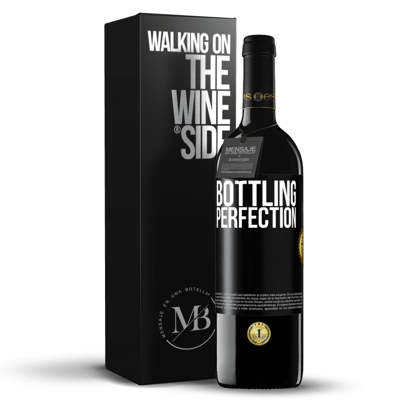 39,95 € Envio grátis | Vinho tinto Edição RED MBE Reserva Bottling perfection Etiqueta Preta. Etiqueta personalizável Reserva 12 Meses Colheita 2015 Tempranillo