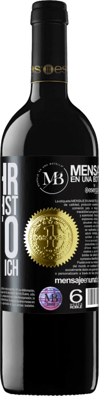 «Je mehr du ausziehst, desto mehr trage ich» RED Ausgabe MBE Reserve