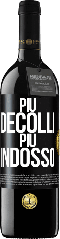 39,95 € Spedizione Gratuita | Vino rosso Edizione RED MBE Riserva Più decolli, più indosso Etichetta Nera. Etichetta personalizzabile Riserva 12 Mesi Raccogliere 2015 Tempranillo