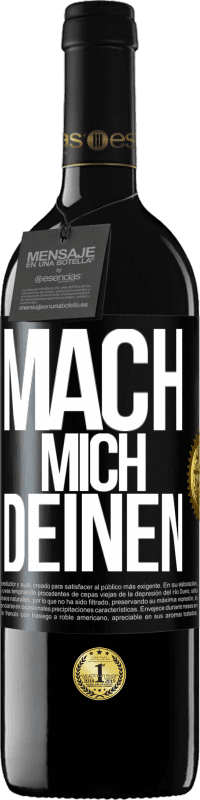 39,95 € | Rotwein RED Ausgabe MBE Reserve Mach mich Deinen Schwarzes Etikett. Anpassbares Etikett Reserve 12 Monate Ernte 2015 Tempranillo