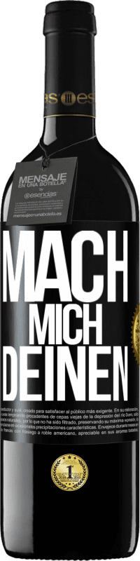 39,95 € Kostenloser Versand | Rotwein RED Ausgabe MBE Reserve Mach mich Deinen Schwarzes Etikett. Anpassbares Etikett Reserve 12 Monate Ernte 2016 Tempranillo