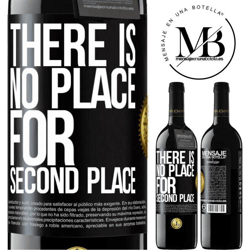 24,95 € Free Shipping | Red Wine RED Edition Crianza 6 Months There is no place for second place Black Label. Customizable label Aging in oak barrels 6 Months Harvest 2019 Tempranillo