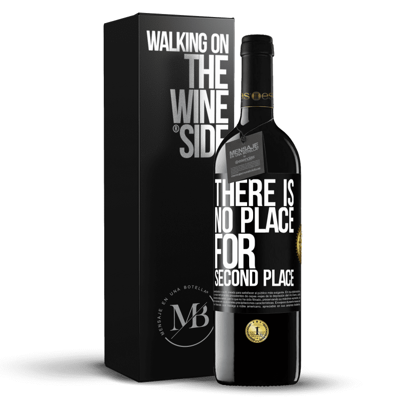 39,95 € Free Shipping | Red Wine RED Edition MBE Reserve There is no place for second place Black Label. Customizable label Reserve 12 Months Harvest 2014 Tempranillo