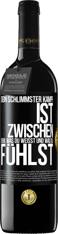 «Dein schlimmster Kampf ist zwischen dem, was du weißt und was du fühlst» RED Ausgabe MBE Reserve